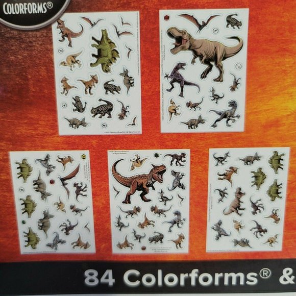 Colorforms Jurassic World Sticker Mega Dinosaurs - Picture 3 of 4